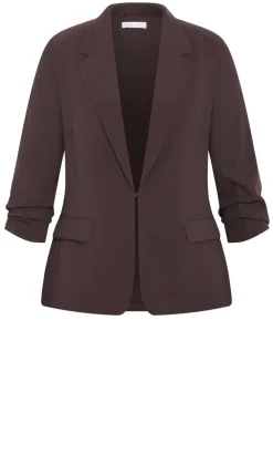 Abbie Blazer - chocolate