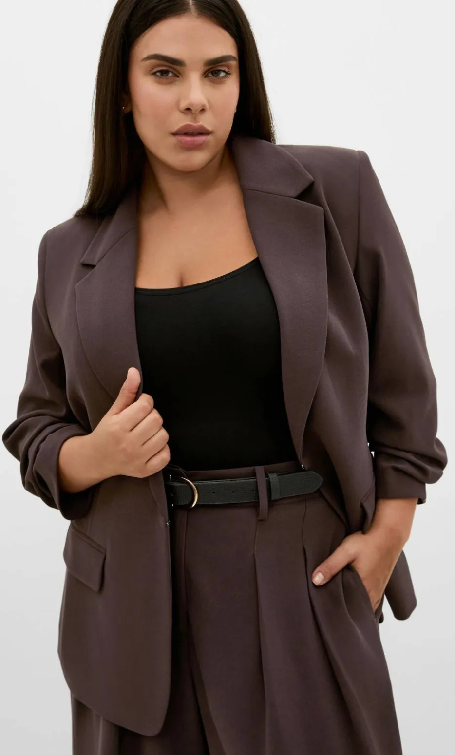Abbie Blazer - chocolate