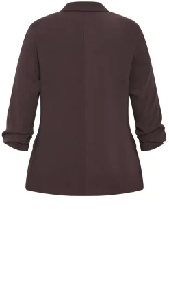 Abbie Blazer - chocolate