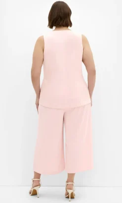 Abbie Crop Pant - baby pink