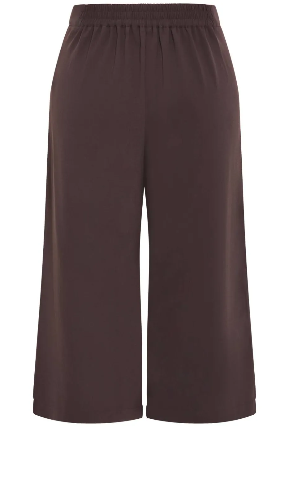 Abbie Crop Pant - chocolate