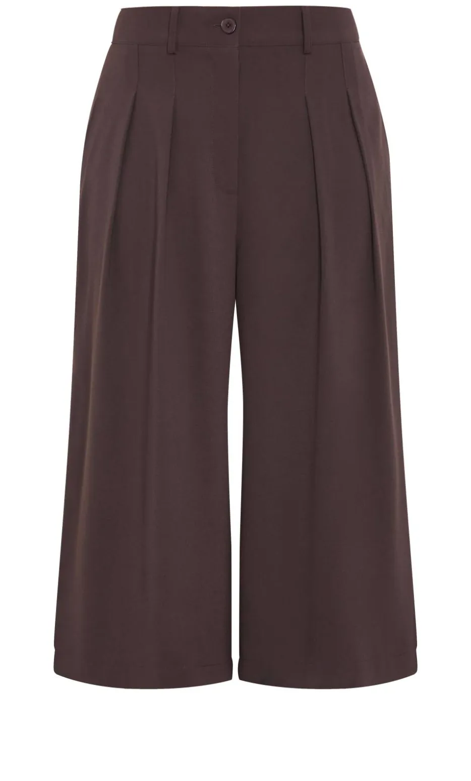 Abbie Crop Pant - chocolate