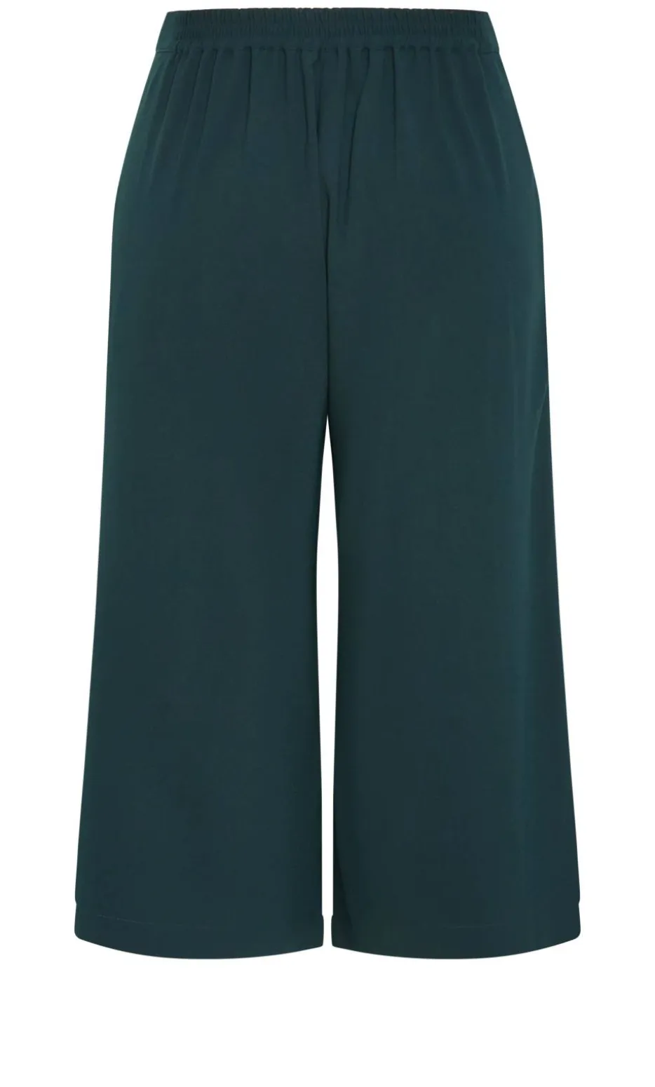 Abbie Crop Pant - deep emerald