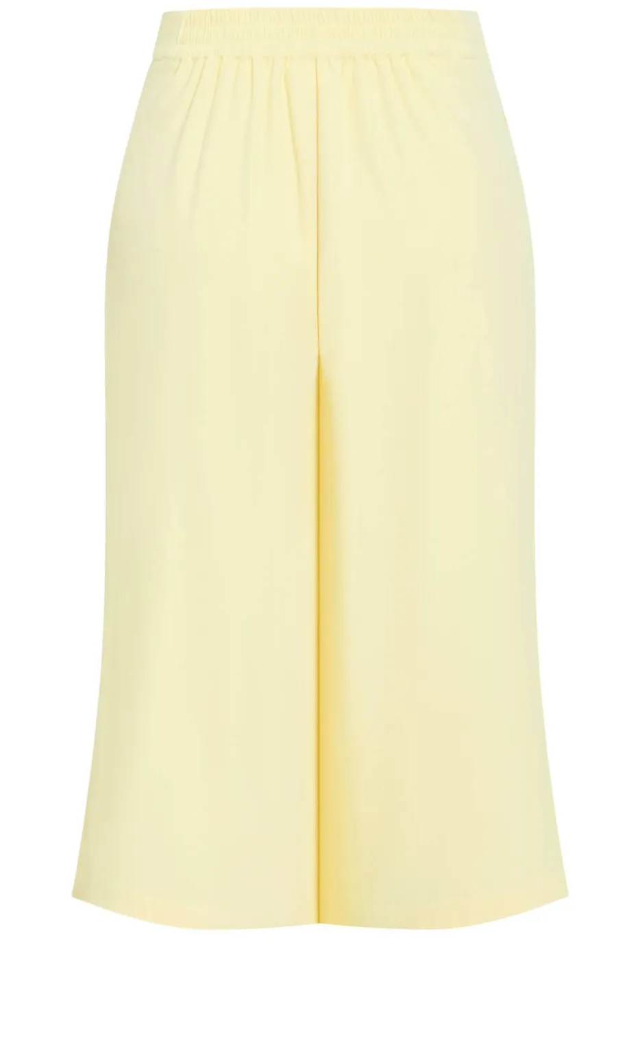 Abbie Crop Pant - lemon drop