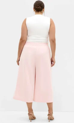 Abbie Crop Pant - soft pink