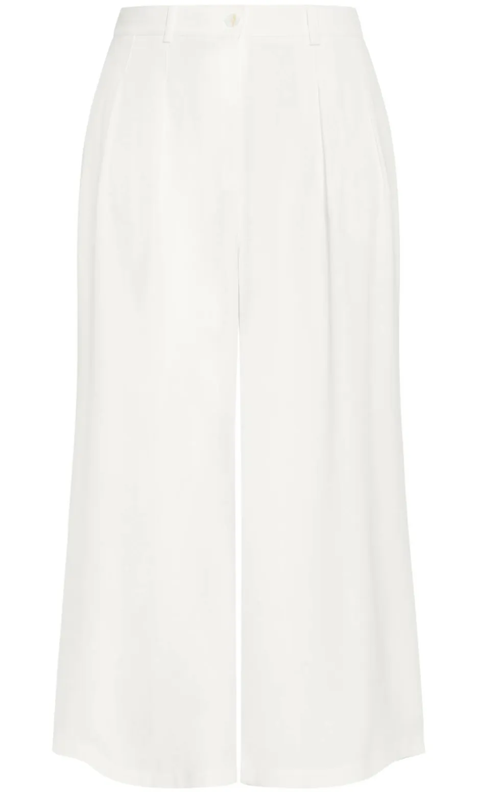 Abbie Fully Lined Wide Leg Pant - ivory