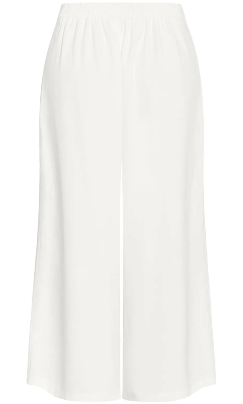 Abbie Fully Lined Wide Leg Pant - ivory