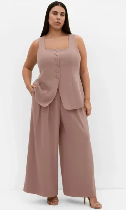 Abbie Vest - cinnamon