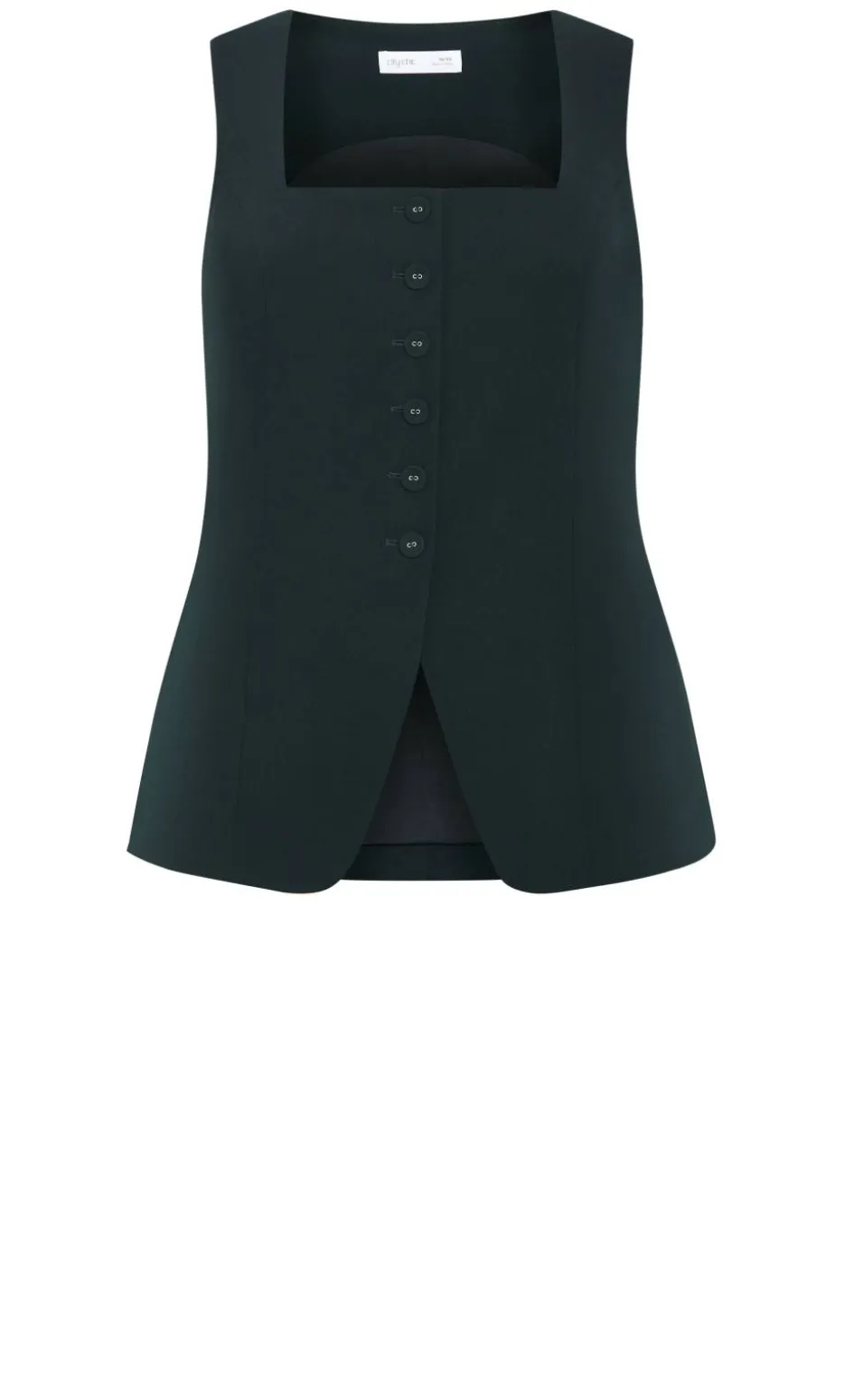 Abbie Vest - deep emerald