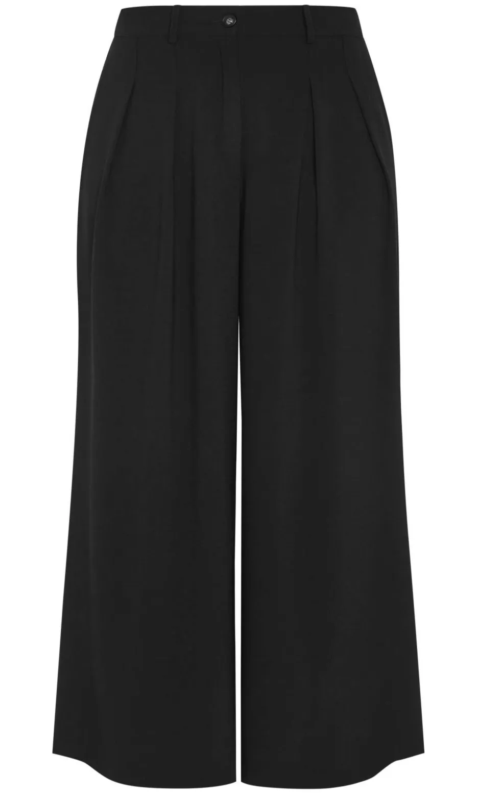 Abbie Wide Leg Pant - black