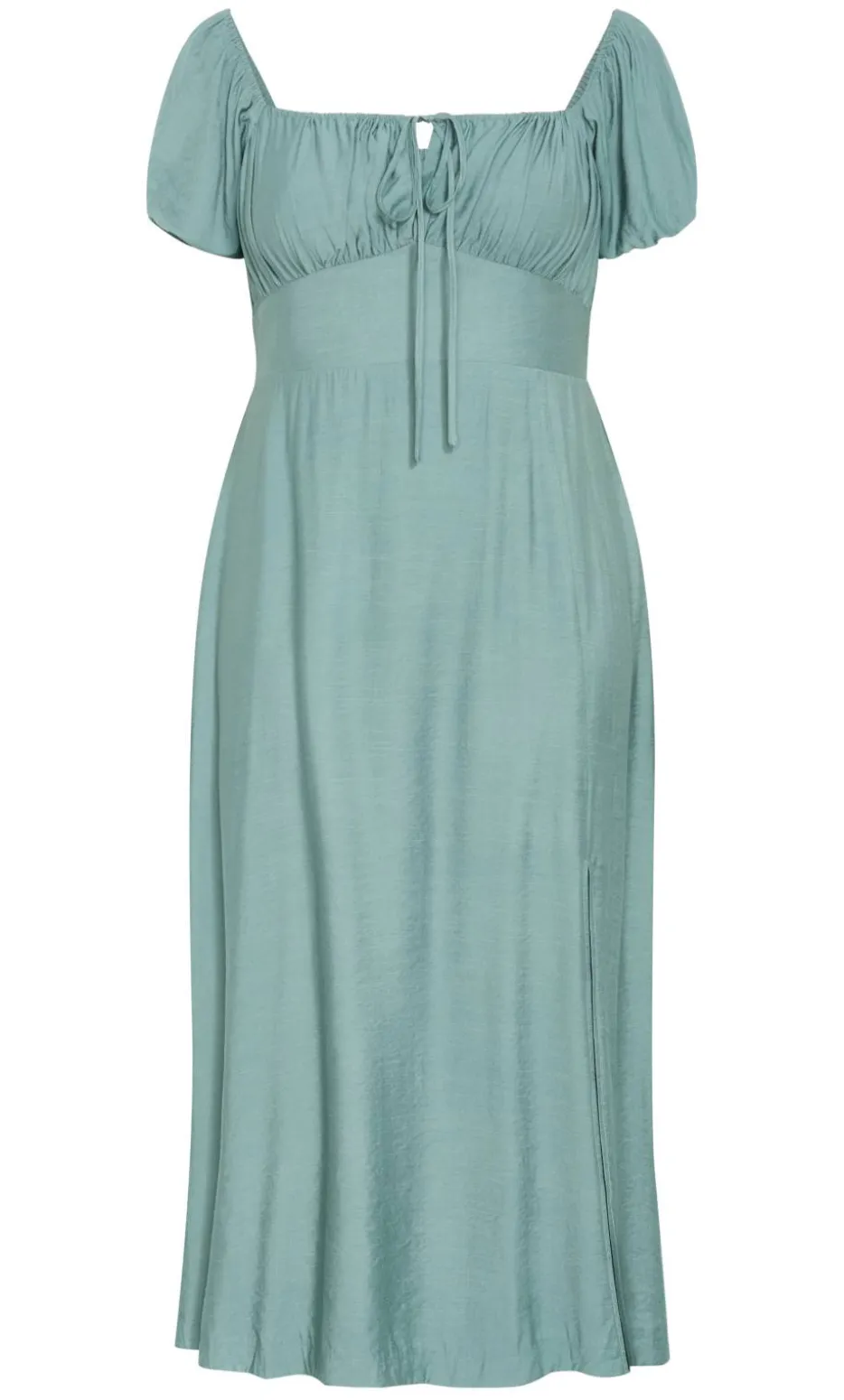 Abbigail Split Maxi Dress - soft sage