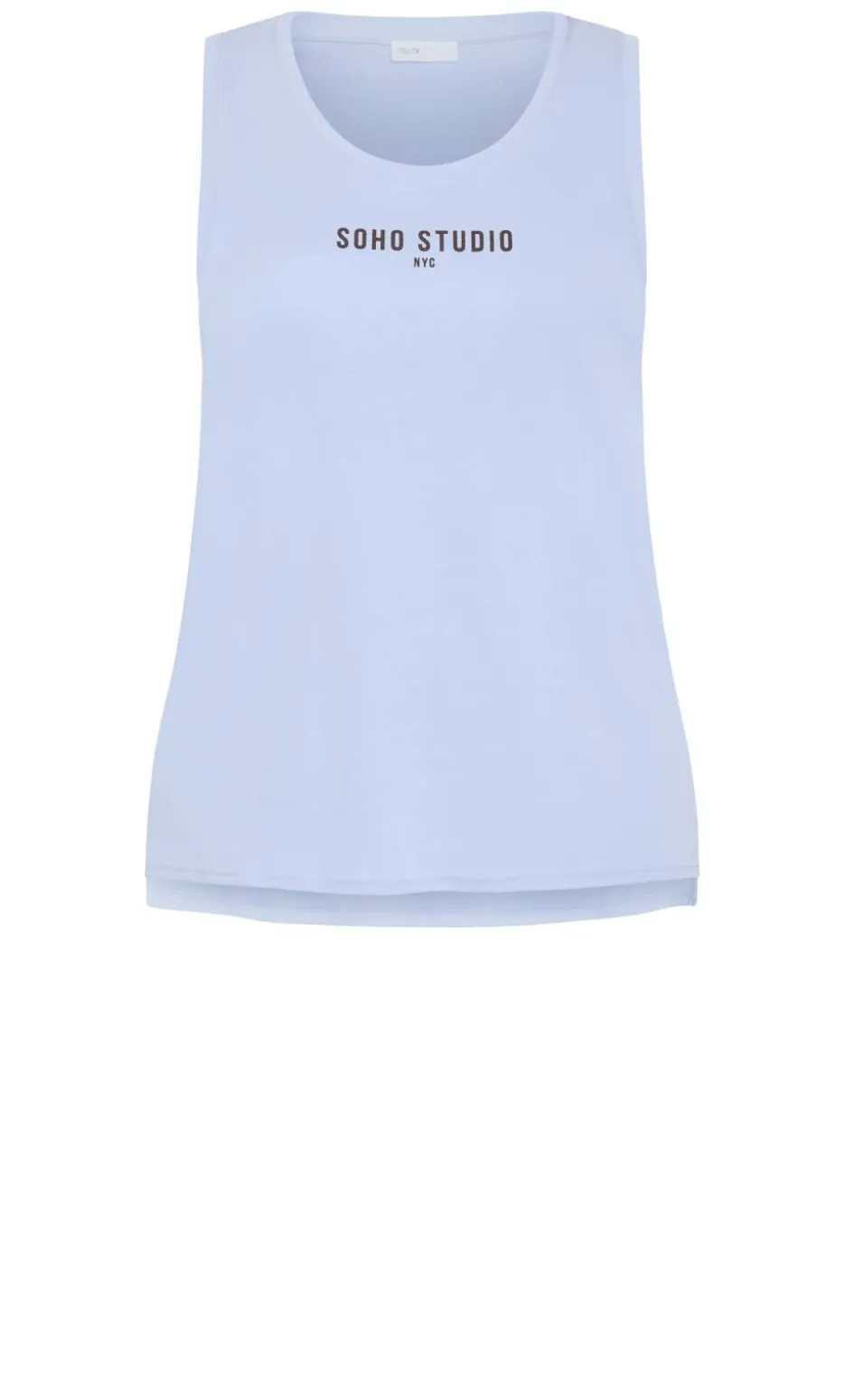 Active Soho Cotton Tank - sky blue