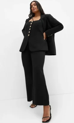 Alexi Bootleg Pant - black