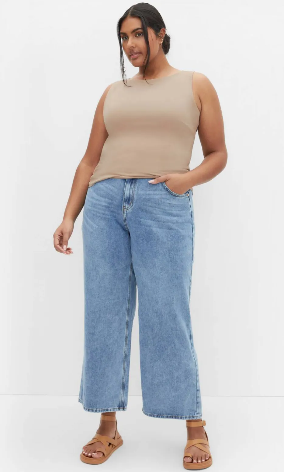 Ally Tank Top - stone