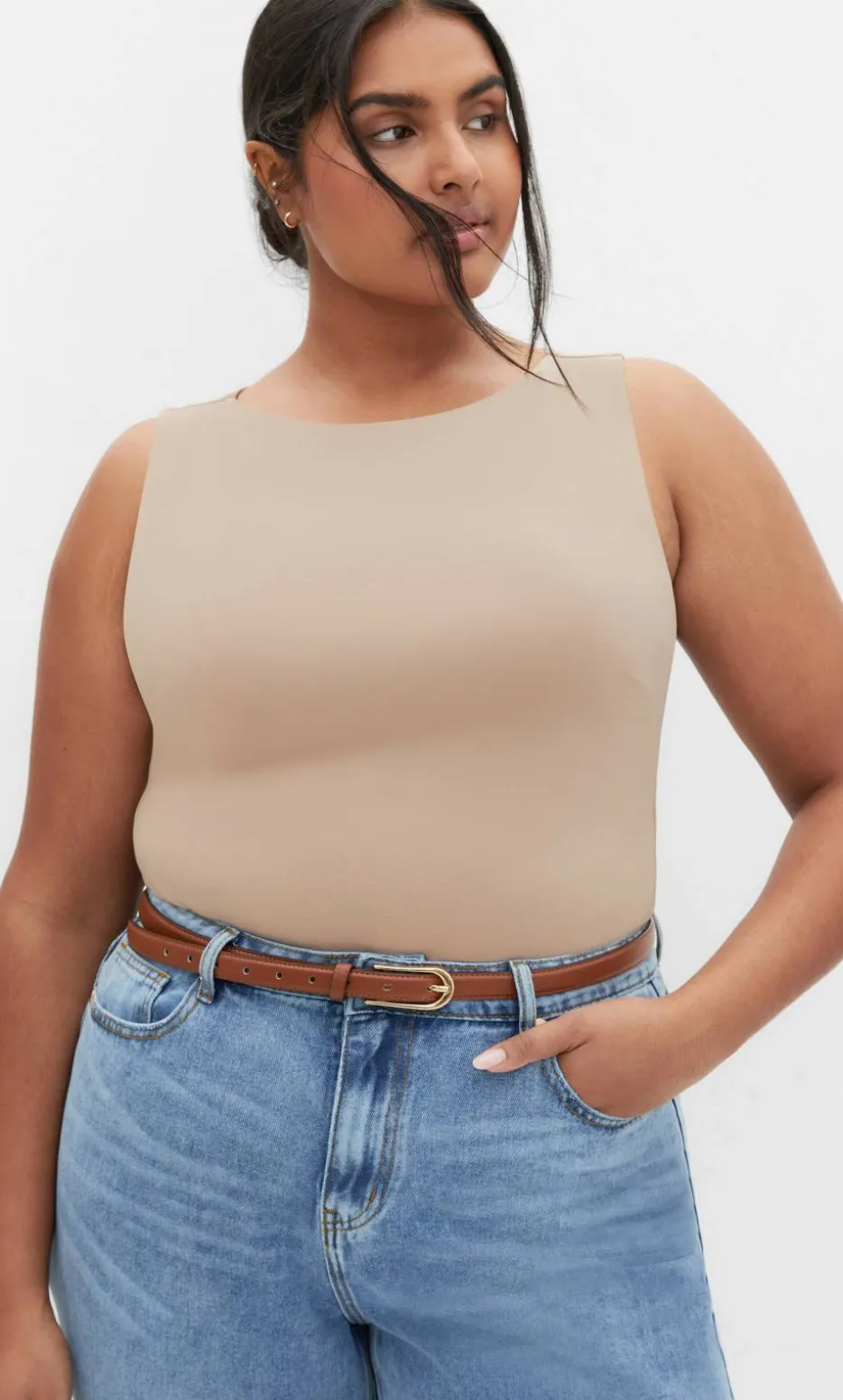 Ally Tank Top - stone