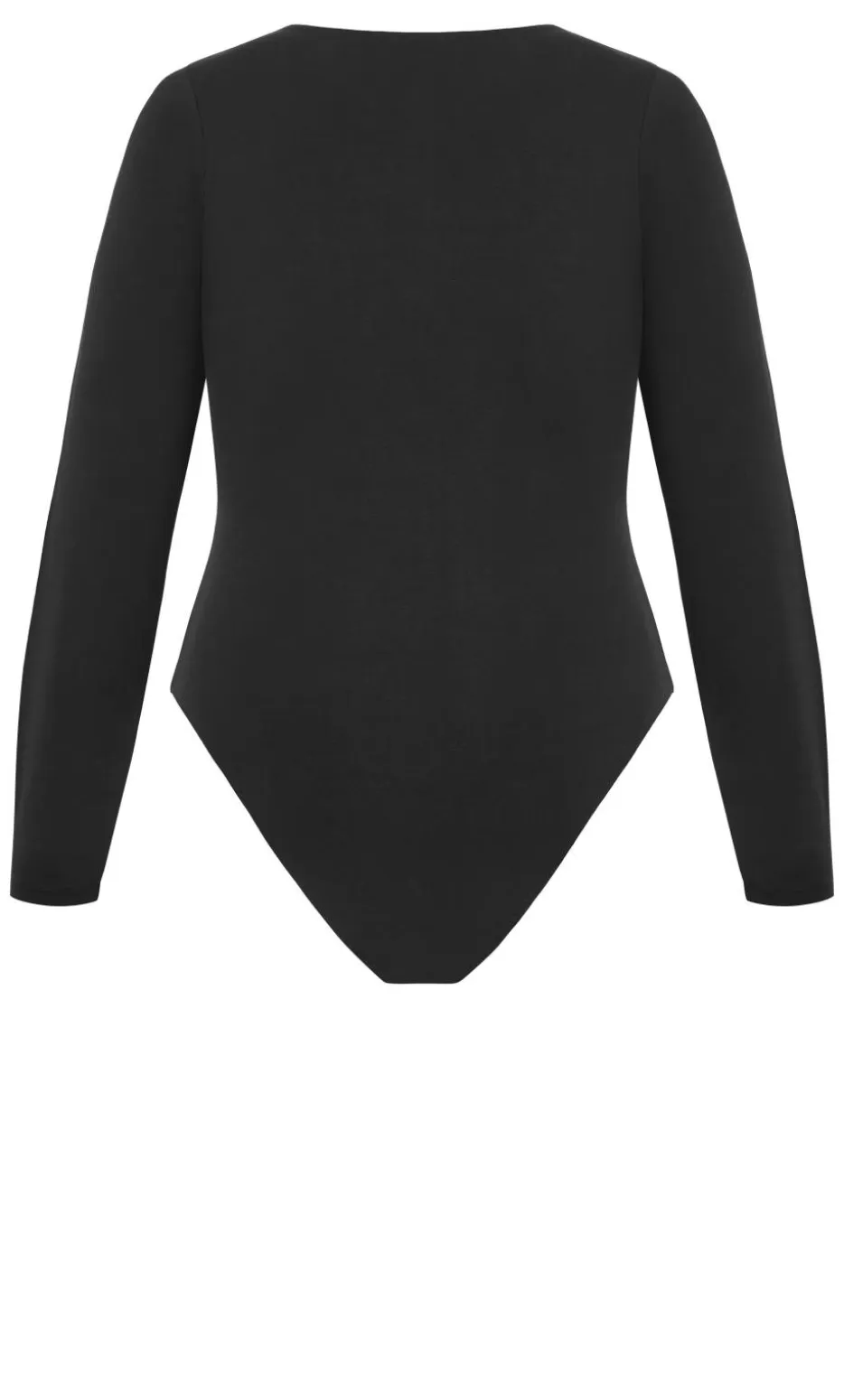 Amelia Long Sleeve Bodysuit - black