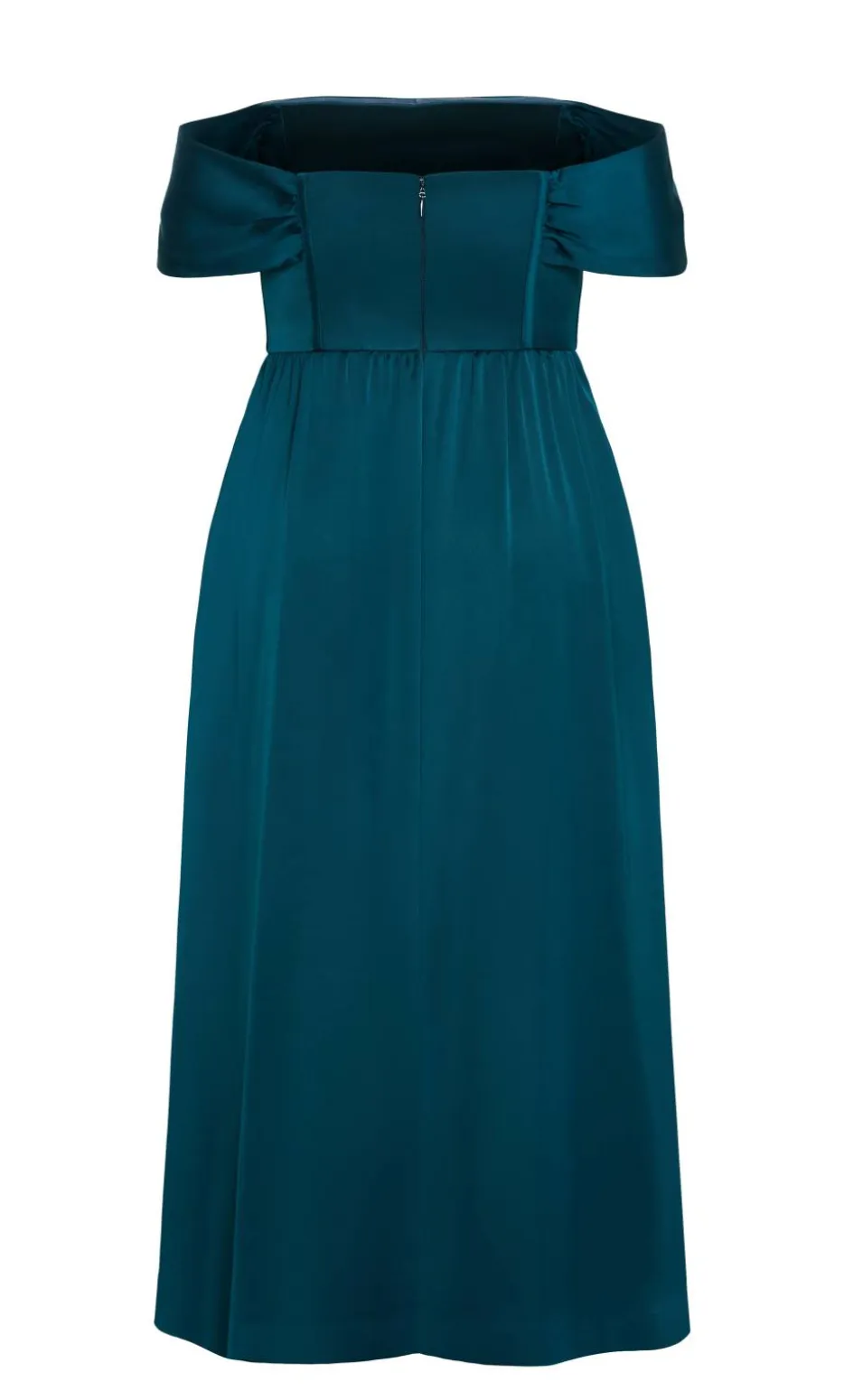 Angel Love Off Shoulder Maxi Dress - emerald