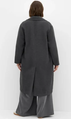 Anita Melton Coat - charcoal