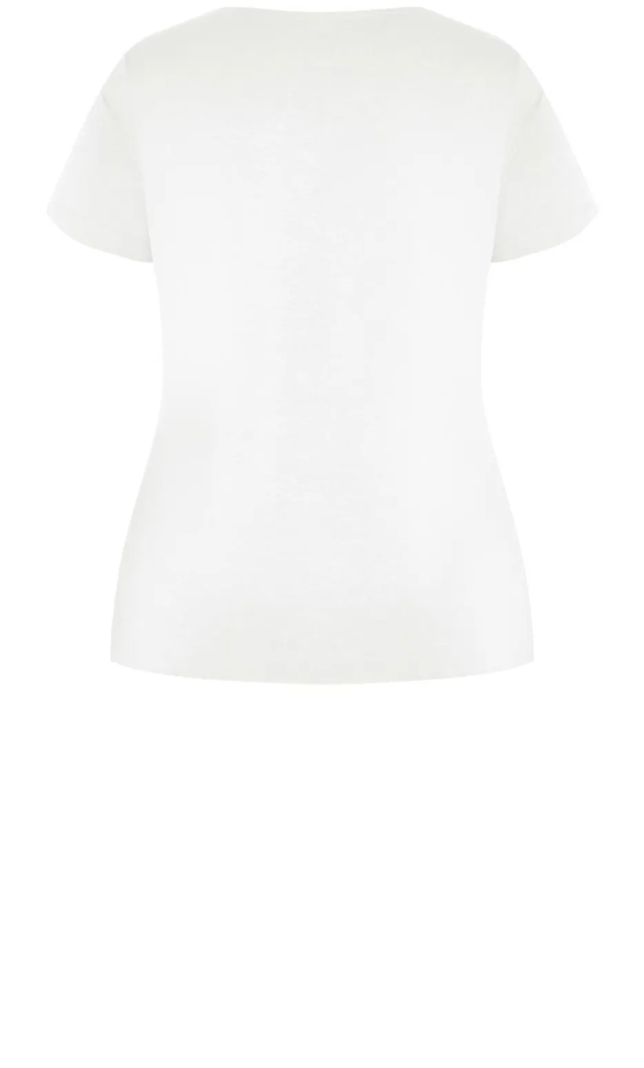 Anny V Neck Top - white