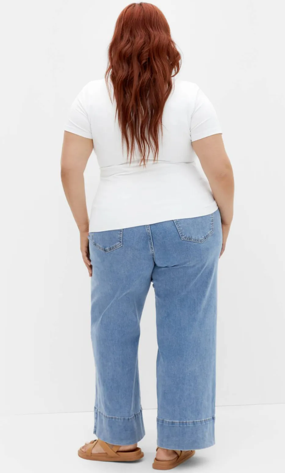 Anny V Neck Top - white