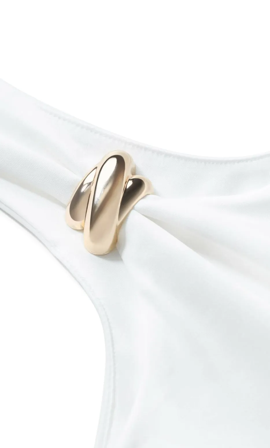 Arami Strap Detail Top - ivory