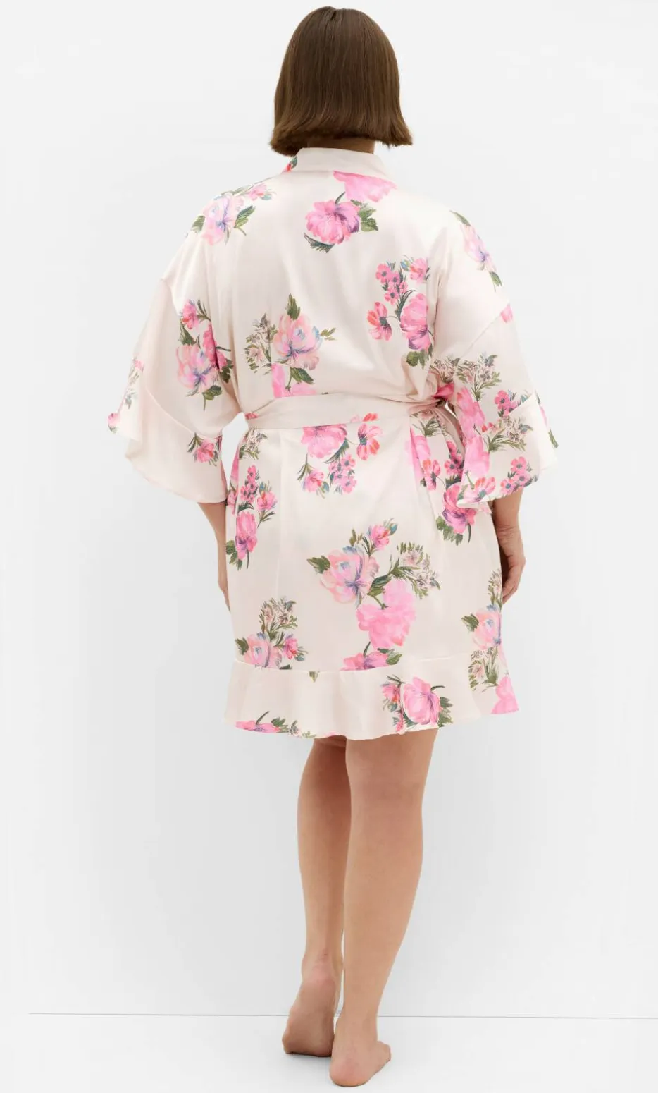 Arcadia Short Kimono - pink