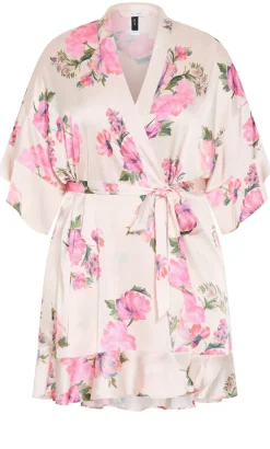 Arcadia Short Kimono - pink