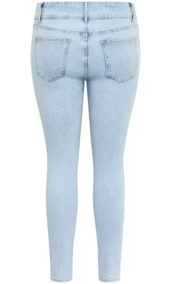 Asha Fit Clara Skinny Leg Jean - ice blue wash