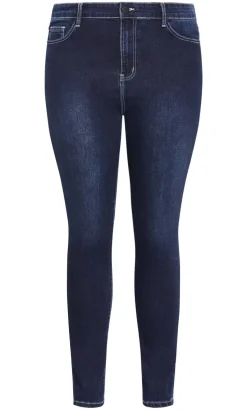Asha Fit 90's Skinny Jean - dark wash