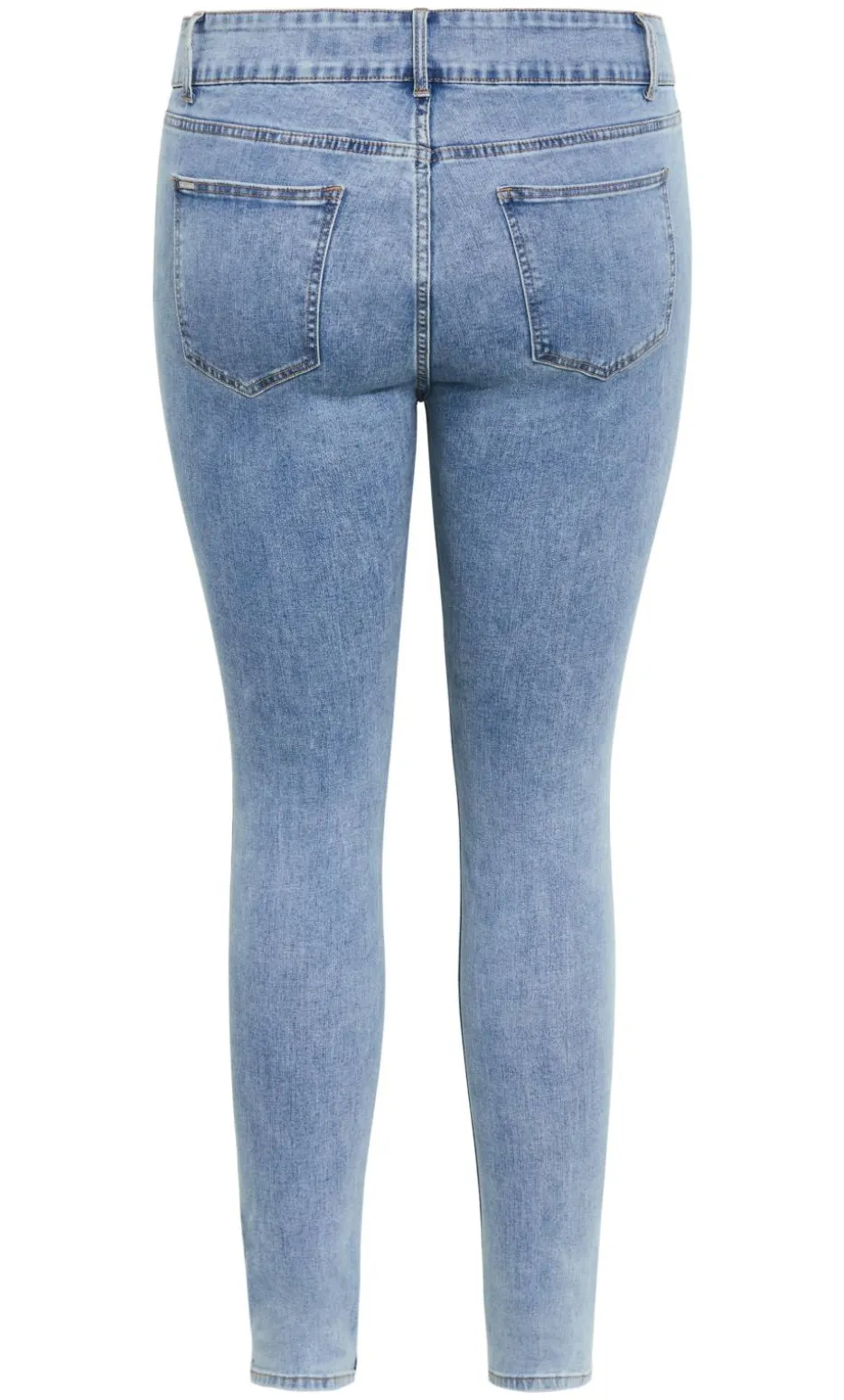 Asha Fit Ultra Skinny Leg Short Jean - light wash