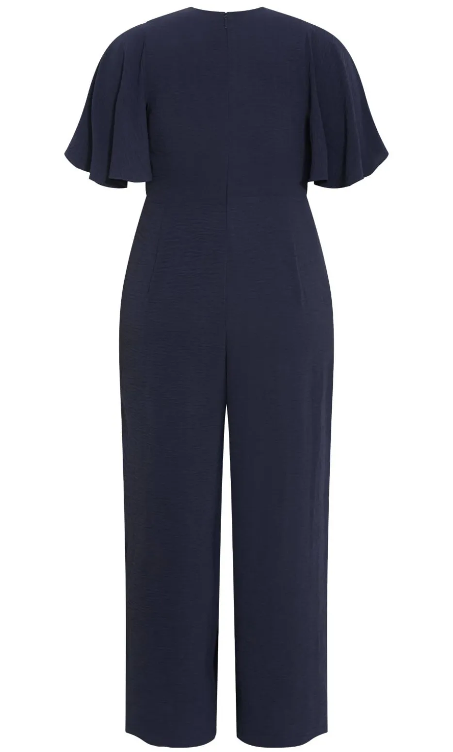 Braelynn V Neck Jumpsuit - navy