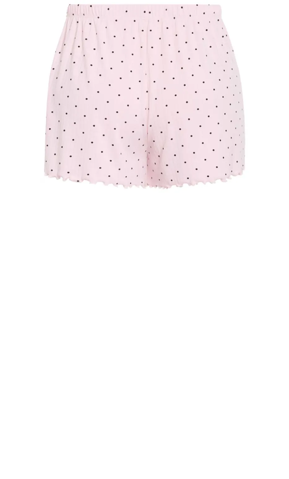 Brooke Spot Sleep Short - baby pink