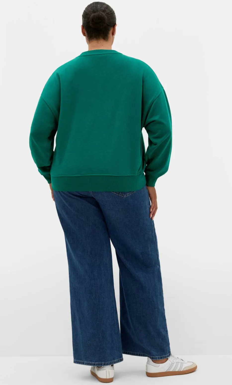 Brooklyn Crew Neck Sweatshirt - varsity green