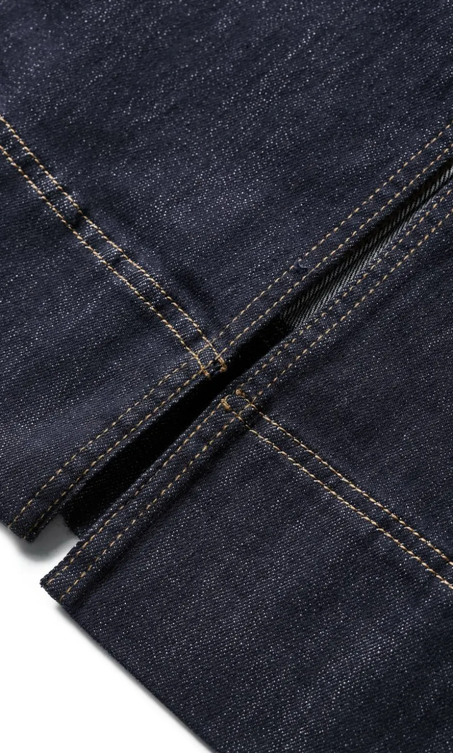 Chloe Denim Midi Skirt - dark wash