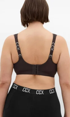 Contour Underwire Sports Bra - chocolate