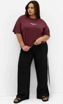 Copenhagen Studio Cotton Tee - wildberry
