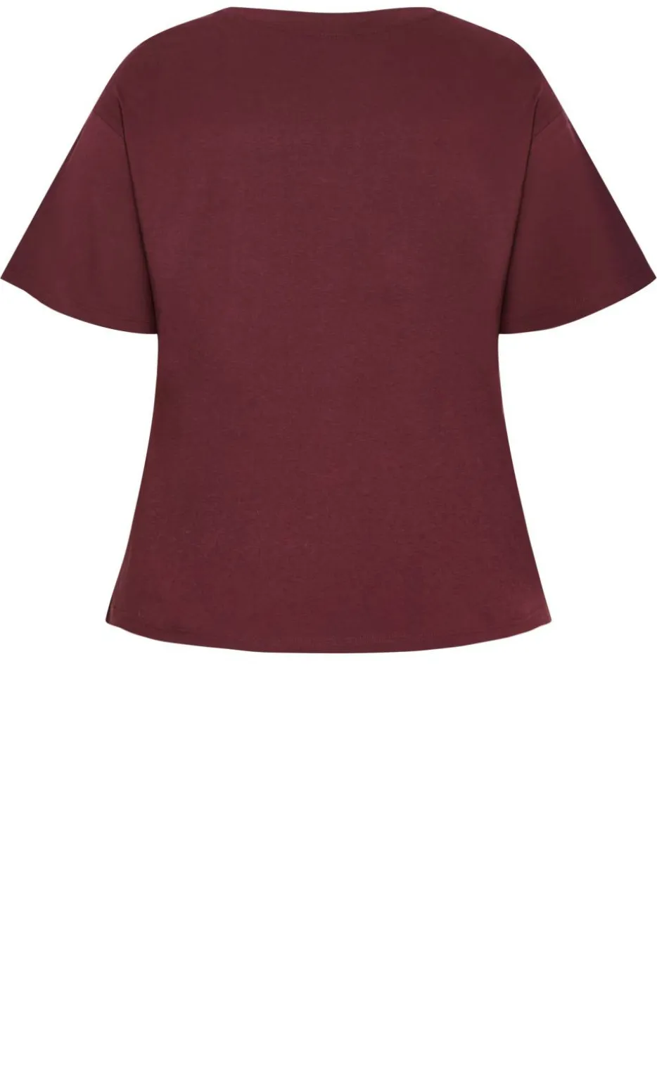 Copenhagen Studio Cotton Tee - wildberry