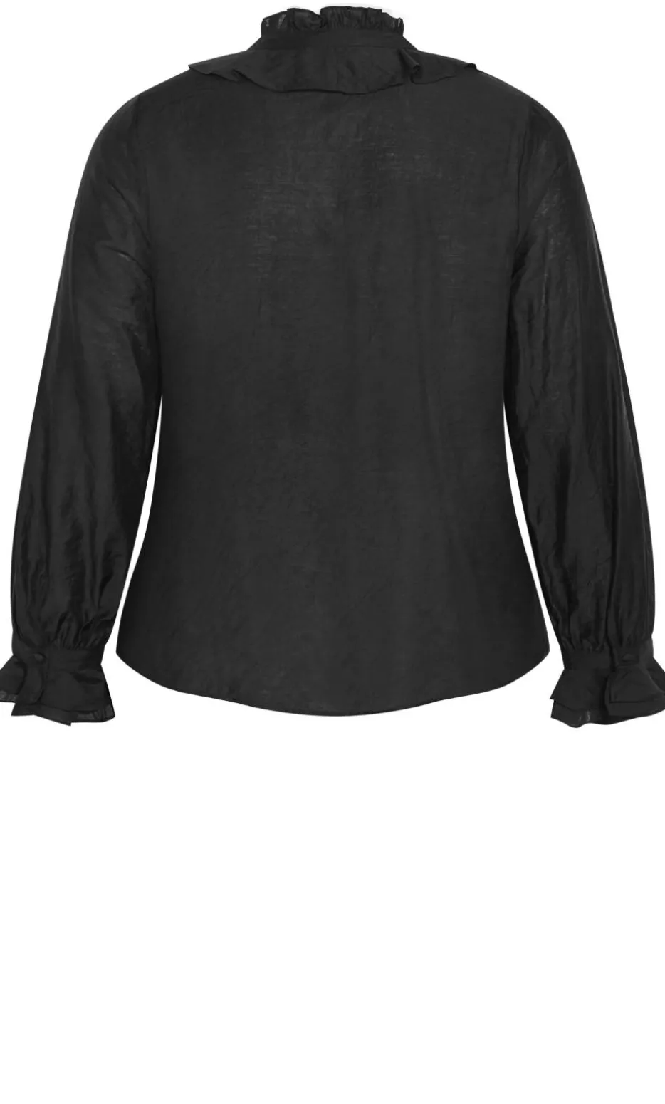 Dakota Frill Top - black
