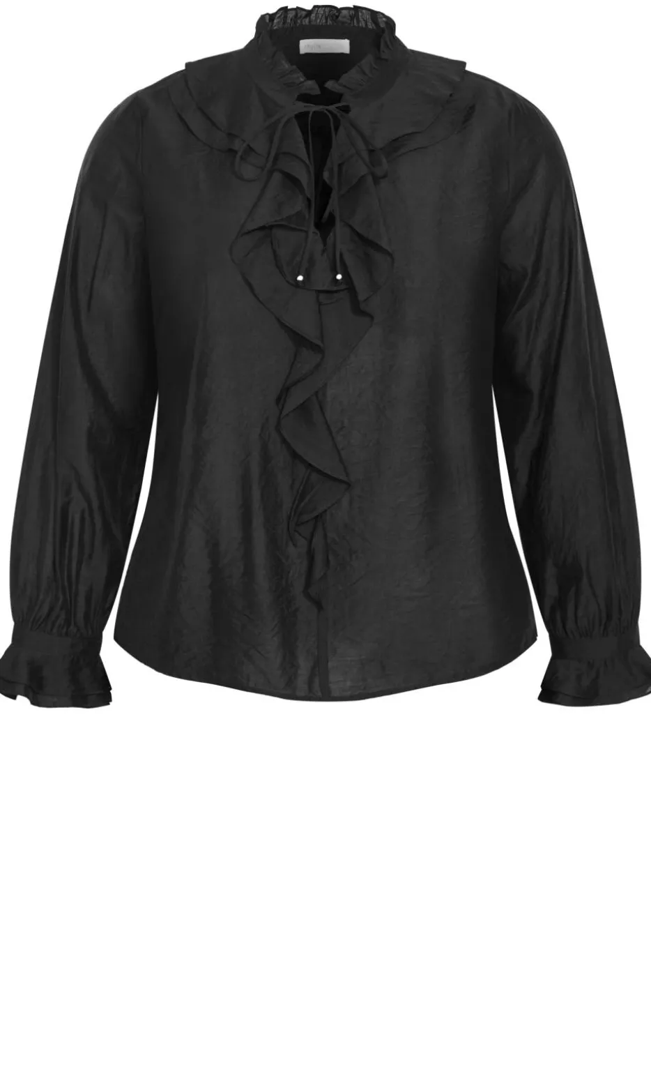 Dakota Frill Top - black