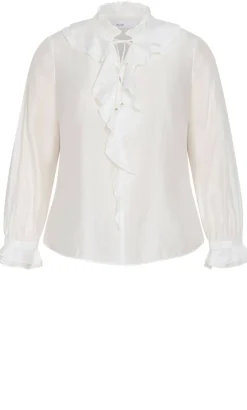 Dakota Frill Top - ivory