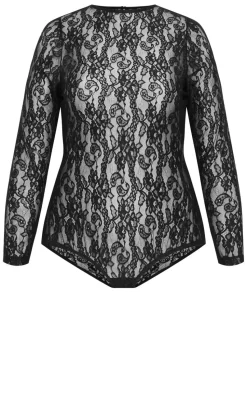Dakota Lace Bodysuit - black