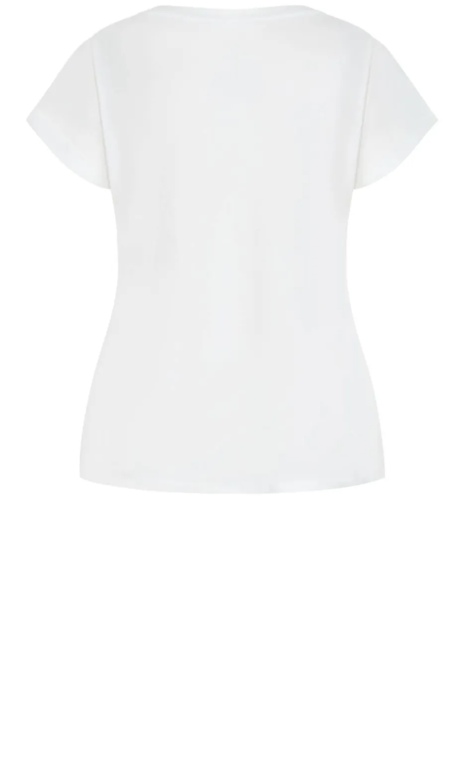 Davina Cotton Tee - ivory