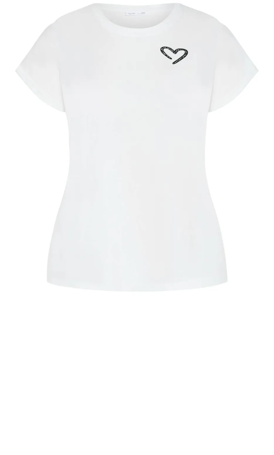 Davina Cotton Tee - ivory