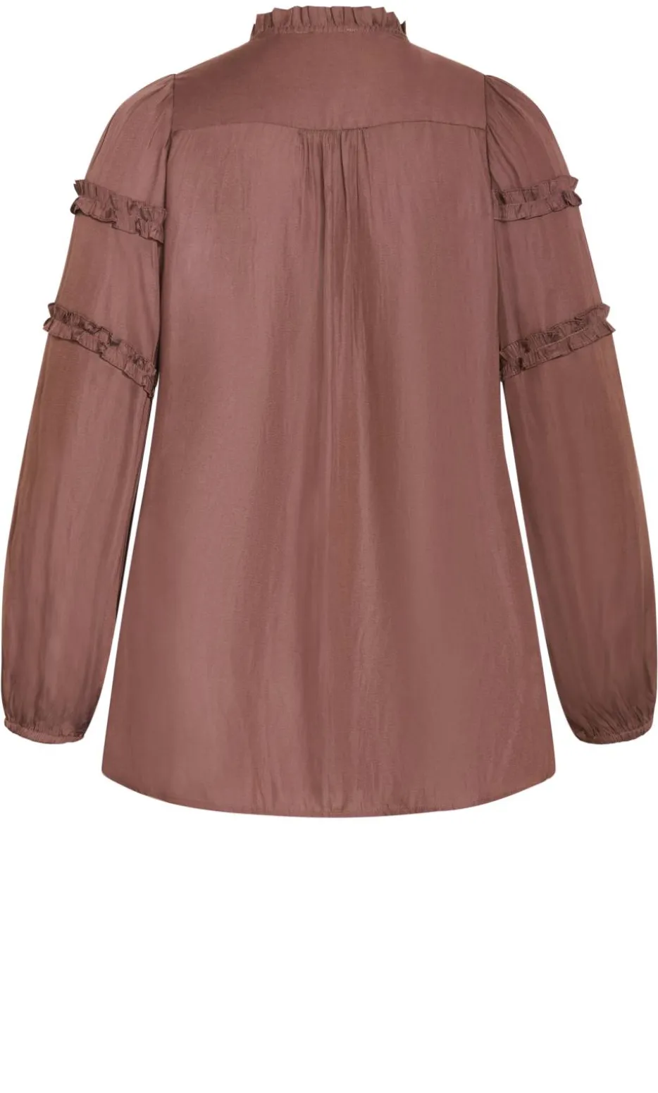 Drama Queen Long Sleeve Shirt - cinnamon