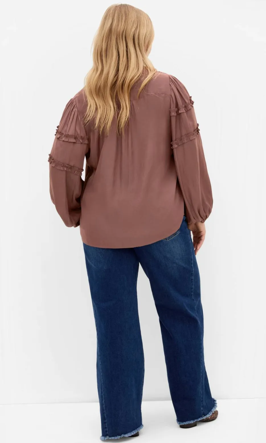 Drama Queen Long Sleeve Shirt - cinnamon