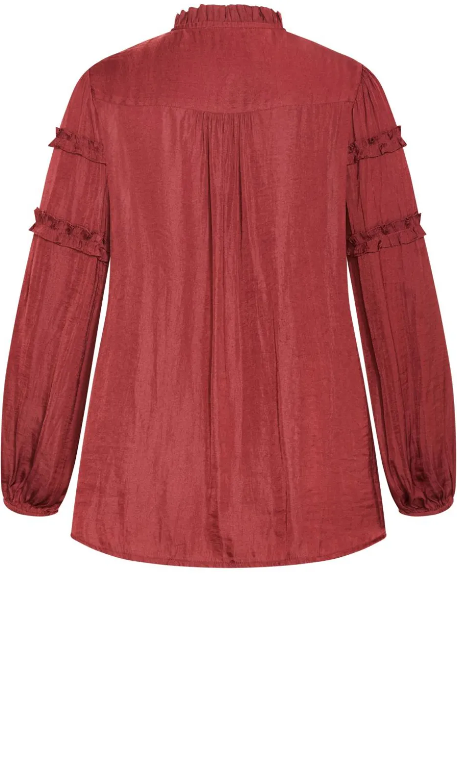 Drama Queen Long Sleeve Shirt - sienna