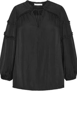 Drama Queen Long Sleeve Shirt - black