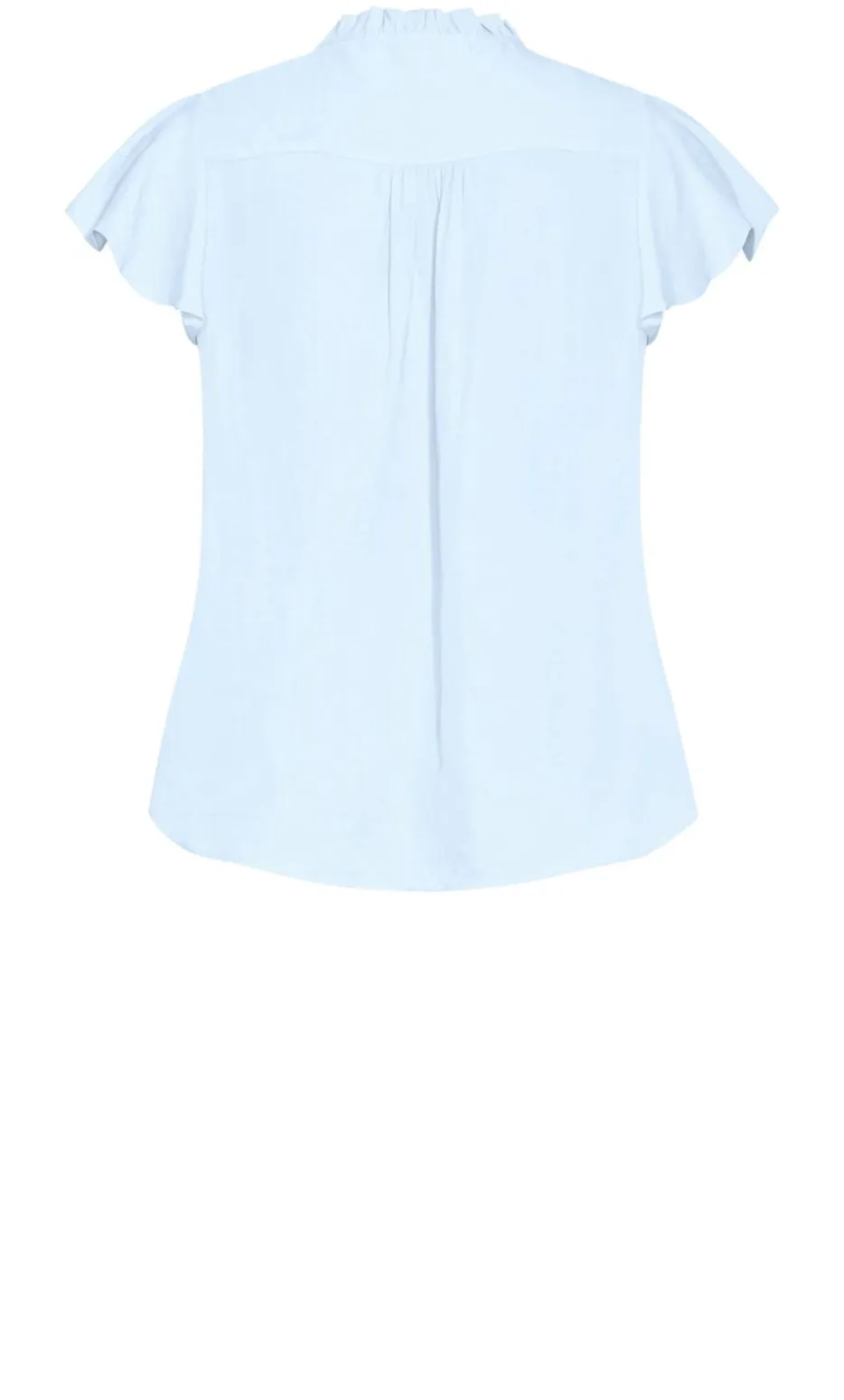 Drama Queen Short Sleeve Shirt - sky blue