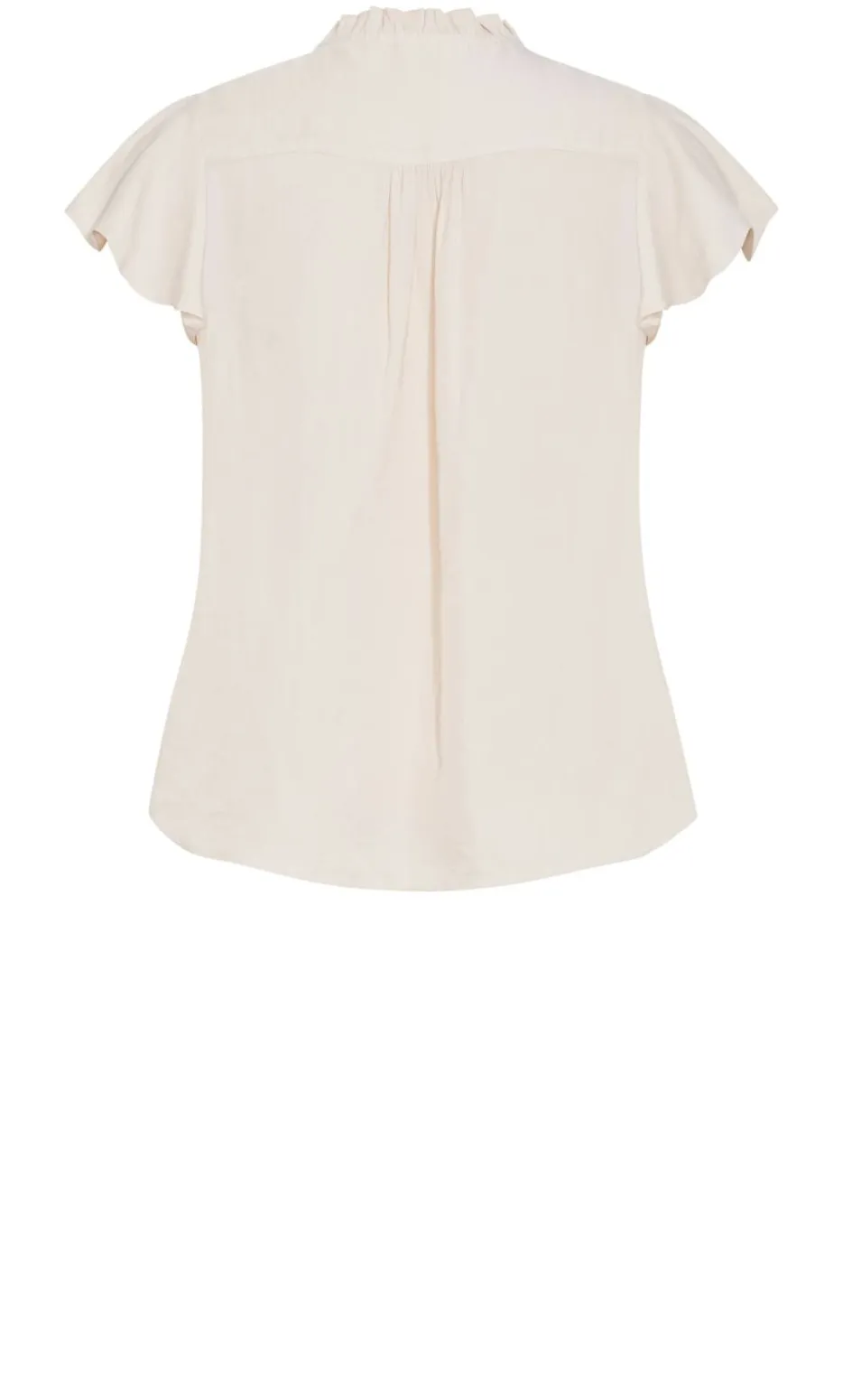 Drama Queen Short Sleeve Shirt - porcelain