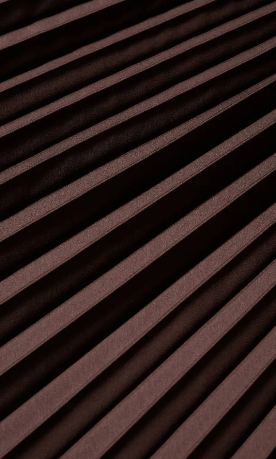 Elia Pleat Dress - chocolate